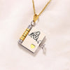 Forever Connected - My Granddaughter Book Necklace