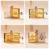 My Daughter Book Necklace - I'm Always With You