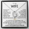To My Wife - I Love You Always & Forever - Forever Love Necklace Gift Set