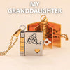 Forever Connected - My Granddaughter Book Necklace