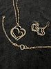 Cherished Love Double Heart Jewelry Collection- Wedding Gift, Anniversary & Couple gift