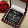 To My Daughter - Forever Linked Paperclip Necklace
