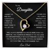 "Always My Little Girl" Forever Love Necklace in Luxury LED Box