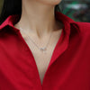 Elegant Ribbon Bow Pendant Necklace – Timeless Jewelry for Every Occasion