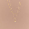 Sun Charm Gemstone Gold Chain Necklace Set – Gift for Wife, Soulmate, Girlfriend