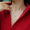 Elegant Ribbon Bow Pendant Necklace – Timeless Jewelry for Every Occasion
