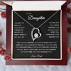 "Always My Little Girl" Forever Love Necklace in Luxury LED Box
