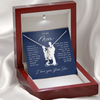 To My Mom Gift From Son - I Will Always Be Your Little Boy - Alluring Beauty Necklace