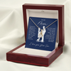 To My Mom Gift From Son - I Will Always Be Your Little Boy - Alluring Beauty Necklace