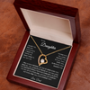 "Always My Little Girl" Forever Love Necklace in Luxury LED Box