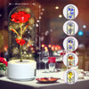 Everlasting Enchanted Rose of Love – Preserved Bloom in Glass Dome with LED Lights