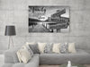 Personalized Canvas Wall Art - River Pier A Little Whole Lot of Love Multi - Names Premium Canvas
