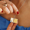 Personalized Book Necklace With Gift Box