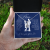To My Mom Gift From Son - I Will Always Be Your Little Boy - Alluring Beauty Necklace