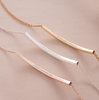 Personalised Hidden Message Skinny Bracelet โ Stylish and Meaningful