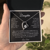 "Always My Little Girl" Forever Love Necklace in Luxury LED Box
