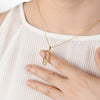 To My Daughter - Forever Linked Paperclip Necklace