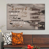 Personalized Family Name Wall Art, Whole Lotta Love, Gift For Parents (1.25")