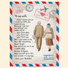 Personalized Blanket - Wrap Yourself Up In This Blanket - Birthday Anniversary Gift For Wife, Husband - Old Couple