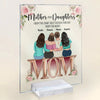 Mother And Daughter, Personalized Acrylic Plaque, Christmas Birthday Gift For Mom, Daughters
