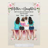 Mother And Daughter, Personalized Acrylic Plaque, Christmas Birthday Gift For Mom, Daughters