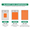 Personalized Blanket Mom's Garden Love Grows Here - Christmas Gift For Mom, Grandma