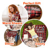 You & Me And The Dogs The Cats, Personalized Blanket, Christmas Gift Ideas For Couple, Dog & Cat Lovers