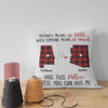 Hug This Pillow Until You Can Hug Me - Personalized  Pillow - Gift For Couples, Children, Parents - Family Gift