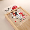 My Love Mine All Mine - Couple Personalized Custom Frame Light Box - Gift For Husband Wife, Anniversary