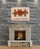 Personalized Couple Names Sign, Anniversary Gifts Idea for Him Her, Custom Heart Puzzle Pieces