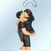 Couple Kissing - Personalized Acrylic Car Hanger - Anniversary Gift For Couples