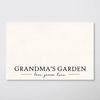 Grandma‘s Garden Love Grows Here Beautiful Birth Month Flower Gift For Grandma Mom Personalized Poster