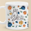 Hold My Hand, Hold My Heart - Family Personalized Custom 3D Inflated Effect Printed Mug - Mother's Day, Gift For Mom, Grandma