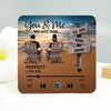 Mockup Music Fridge Magnet