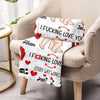 I Love You The Most - Personalized Couple Blanket
