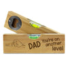 Mockup Wooden Spirit Level Bottle Opener