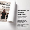 Custom Family Retro Vintage Beach Landscape Poster, Gift For Wife, Husband, Mom, Dad, Grandpa, Grandma