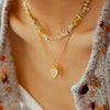 Zircon Heart-Shaped Necklace with an Initial Name – A Sparkling Symbol of Love