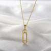 To My Daughter - Forever Linked Paperclip Necklace