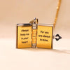 Forever Connected - My Granddaughter Book Necklace