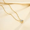 Dazzling Mini Zircon Pendant Necklace – Perfect for Your Love