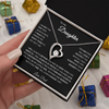 "Always My Little Girl" Forever Love Necklace in Luxury LED Box