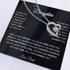"Always My Little Girl" Forever Love Necklace in Luxury LED Box
