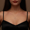 Elegant Diamond Circle Necklace – Perfect Gift for Her