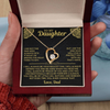 To My Daughter - I Will Always Be Proud Of You - Forever Love Necklace Gift Set