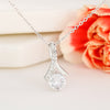 To My Love Necklace | Alluring Beautiful Necklace With Real Rose | Gift Box Rose Flower