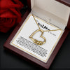 To The Best Mom - Family's Love Engraved Pendant - With Premium Gift Box