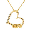 To The Best Mom - Family's Love Engraved Pendant - With Premium Gift Box