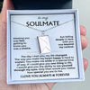To My Soulmate - Love Letter Necklace - Beautiful Gift Set