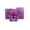 Eternal Rose Rotating Bear - Necklace & Real Rose - Jewelry Gift For Mom